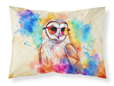 NEW Hippie Animal Barn Owl Standard Pillowcase Lightweight Super Soft Easy Care Decorative Artwork Pillowcase, Standard