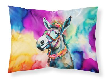 NEW Hippie Animal Donkey Standard Pillowcase Lightweight Super Soft Easy Care Decorative Artwork Pillowcase, Standard