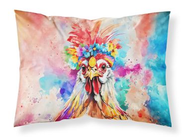 NEW Hippie Animal Polish Poland Rooster Standard Pillowcase Lightweight Super Soft Easy Care Decorative Artwork Pillowcase, Standard