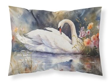 Swan Standard Pillowcase Lightweight Super Soft Easy Care Decorative Artwork Pillowcase, Standard