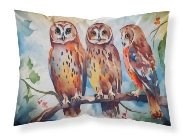 Owls Standard Pillowcase Lightweight Super Soft Easy Care Decorative Artwork Pillowcase, Standard