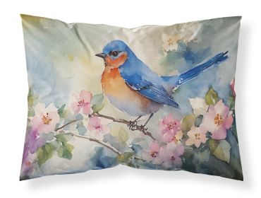 Bluebird Standard Pillowcase Lightweight Super Soft Easy Care Decorative Artwork Pillowcase, Standard