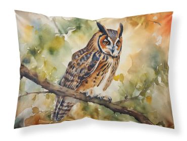 Long-Eared Owl Standard Pillowcase Lightweight Super Soft Easy Care Decorative Artwork Pillowcase, Standard