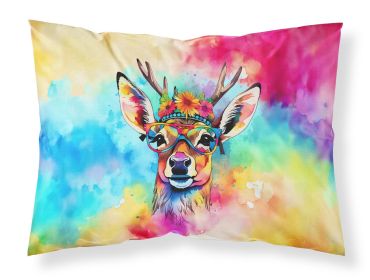 NEW Hippie Animal Deer Standard Pillowcase Lightweight Super Soft Easy Care Decorative Artwork Pillowcase, Standard (Default: Default)