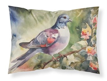 Pigeon Standard Pillowcase Lightweight Super Soft Easy Care Decorative Artwork Pillowcase, Standard (Default: Default)
